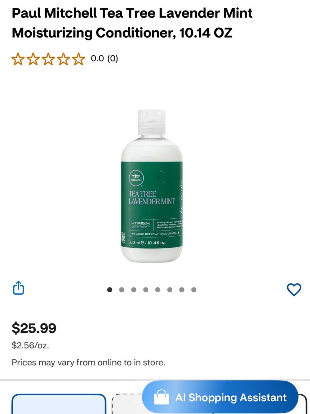 Paul Mitchell Tea Tree Conditioner & Shampoo 🧴NWT
